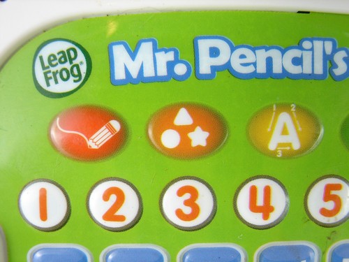 LeapFrog Mr. Pencil's Scribble and Write, almohadilla de aprendizaje verde para niños - Imagen 4 de 8