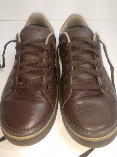 SHOES size US 11 Brown Leather Lace Up 