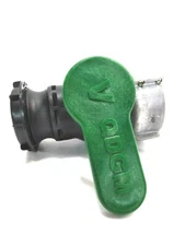 QDGM LDPE Ball Seal, Viton Gasket, Check Valve, 2" Cam Lock Ball Valve