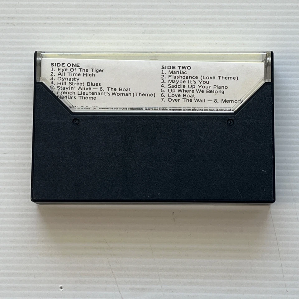 Eric Robertson  Movie Themes  All New Piano Hits '84 Music Cassette Tape - Image 2 of 4