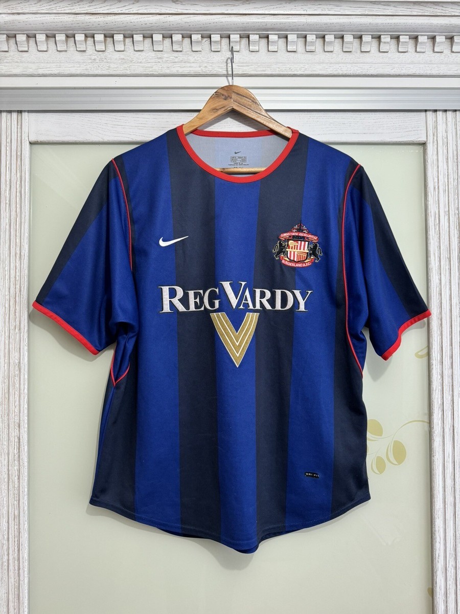 Vintage Sunderland 2001-2002 Away Soccer Jersey Football Kit Shirt