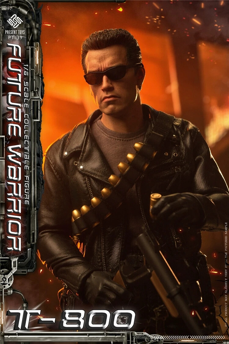 PRESENT TOYS PT-SP39 ターミネーター T-800 フィギュア PRESENT TOYS PT-sp39 1/6 T800 Arnold Schwarzenegger Terminator