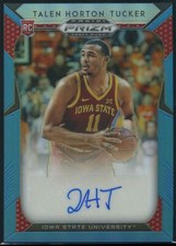 2019 Talen Horton-Tucker Auto Blue 20/30 Panini Prizm Draft Picks SP