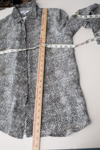 BB Dakota Women's L Evereve Taupe Born to be Wild Button up shirt NEW - Picture 5 of 5