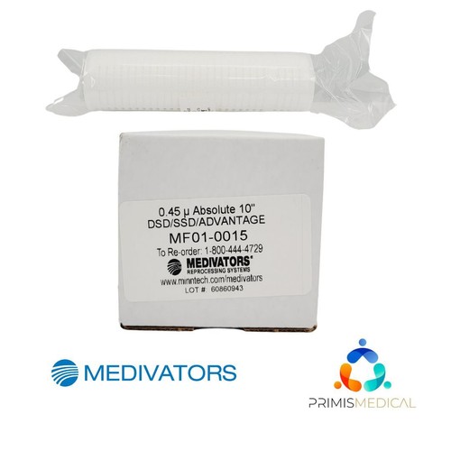Filtro absoluto Medivators MF01-0015 0,45 micras 10" - Imagen 1 de 3