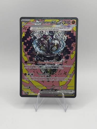 Cornerstone Mask Ogerpon ex 160/131 Sv: Prismatic Evolutions Holo