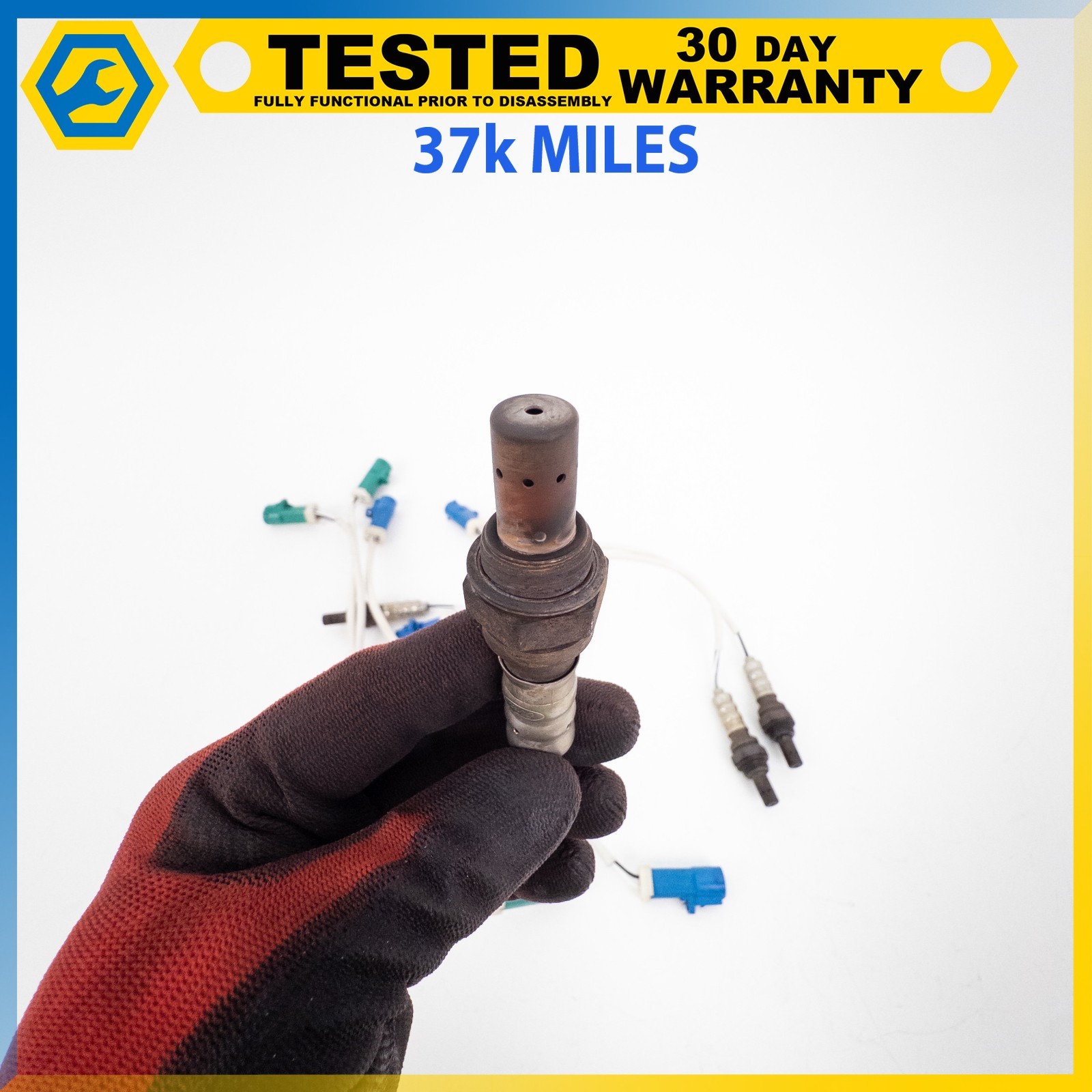 05-12 ASTON MARTIN DB9 DBS VANTAGE RAPIDE OXYGEN O2 SENSOR LAMBDA SET OF 8 OEM