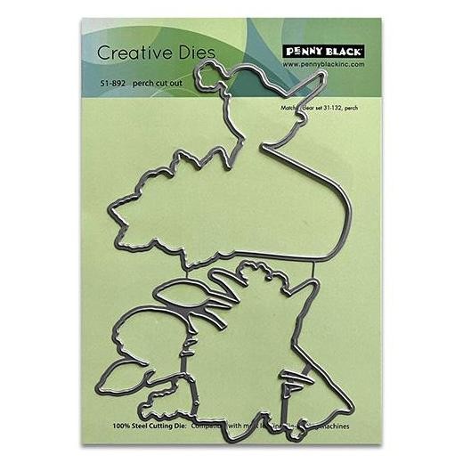 Penny Black Creative Cutting Dies - Perch Cut Out 51-892