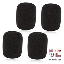 4 Pack Microphones Cover Soft Foam Mic Covers Microphone Foam Covers