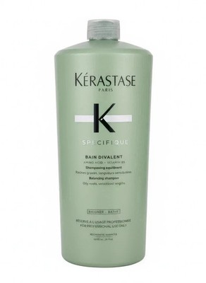 Kerastase Specifique Bain Divalent Shampoo 1000ml 34oz Salon Size Oily Roots
