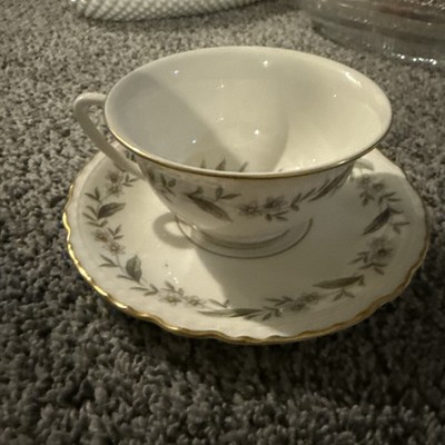 Royal Jackson Fleur De Blanc Cup & Saucer 1166363