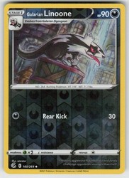 Galarian Linoone 160/264 Fusion Strike Reverse Holo