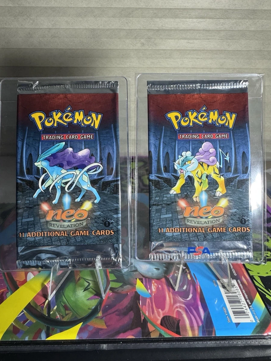 Preços baixos em Pokémon TCG Neo Revelation Lacrado pacotes de