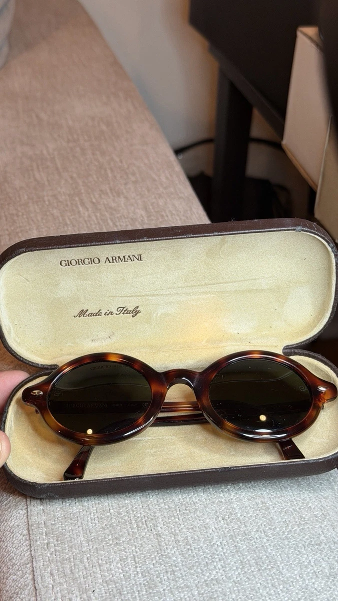 GIORGIO ARMANI サングラス アイウェア オーバル ヴィンテージ メンズサングラス オーバル | Giorgio Armani