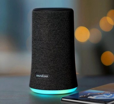 Anker Soundcore A3161011 Flare Tragbarer Bluetooth Lautsprecher - Schwarz