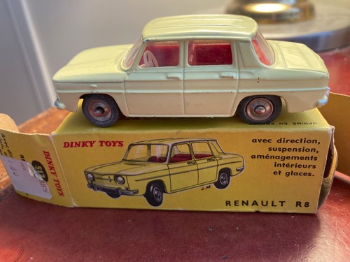 Dinky Toys 517 Par Atlas Editions - Renault R8 Jaune - Miniature De Collection