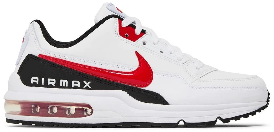 Nike Air Max LTD 3 White Red Black BV1171-100 Men's Size New - Image 2 of 4