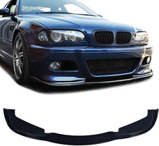 FRONT BUMPER LIP SPLITTER SPOILER KIT for BMW E46 M3 SERIES 1998-05 GLOSS BLACK