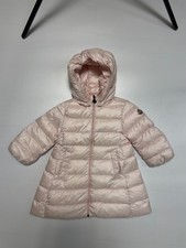 Moncler Kids Girls Down Lightweight Jacket Pink Puffer size 12-18 mesi 80cm