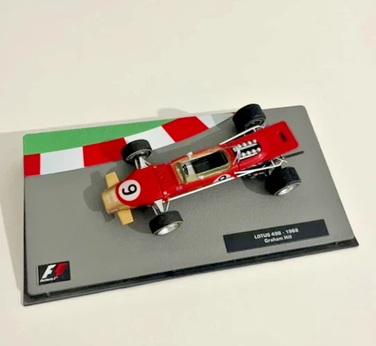 Model Lotus 49B Graham Hill Monaco Gp 1968 1/43 F1 Auto Collection - Immagine 2 di 4