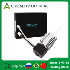 Creality Official Ender 3 V3 SE Heating Block Kit Stainless Steel Throat High Te