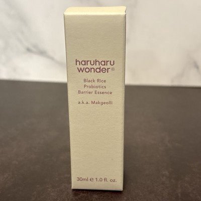 haruharu Wonder Black Rice Probiotics Barrier Essence 1.0 Fl Oz