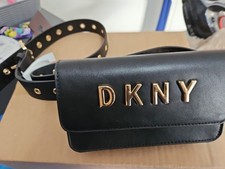 DKNY Black Bum Bag Belt Size