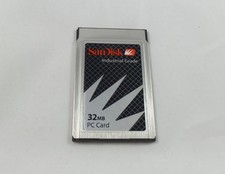SanDisk Industrial Grade 32MB Flash Disk Type II ATA PCMCIA SDP3B-32-201-80