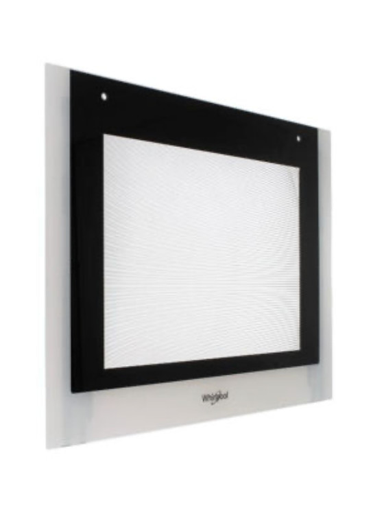 Porte vitrée Whirlpool 481011109360 en verre trempé triple vitrage
