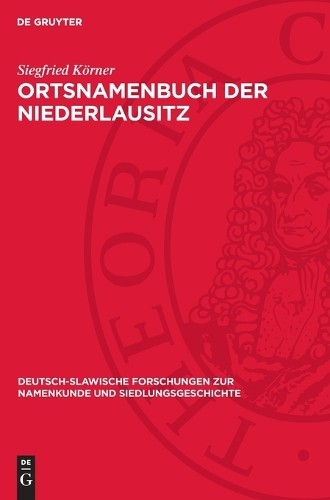 Siegfried Körner Ortsnamenbuch Der Niederlausitz (Copertina rigida)
