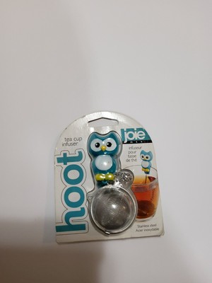 MSC International Joie Hoot Owl Cup Mesh Ball Loose Leaf Tea Infuser. New