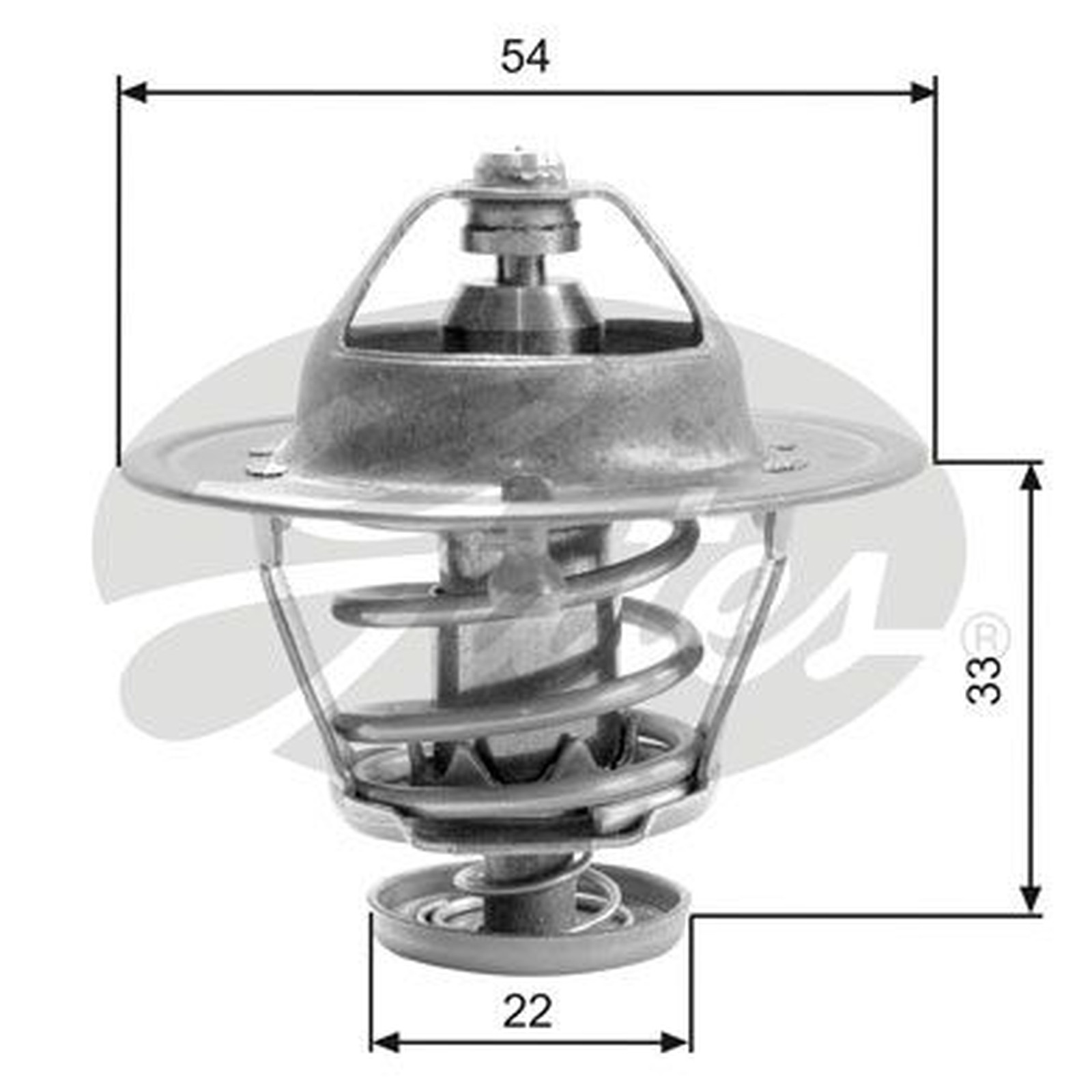 Coolant Thermostat fits ISUZU RODEO Mk1 3.0D 02 to 12 4JH1-TC Gates 4294280 New - Image 23
