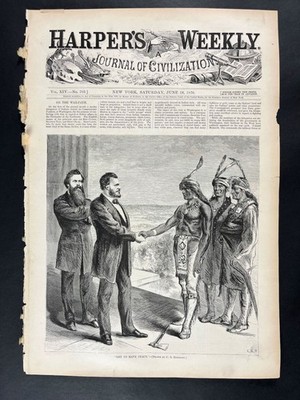 ''LET US HAVE PEACE.''- Harpers Original 6/18/1870