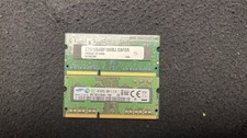Crucial/Samsung DDR3 SO-DIMM 4GB PC3-12800S 204-Pin RAM 2 Modules 8GB Non-ECC