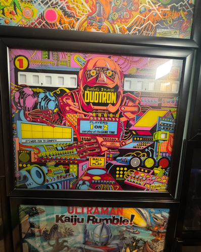 Original Duotron Hinterglas (Gottlieb, 1974) neuwertig - Bild 7 von 7