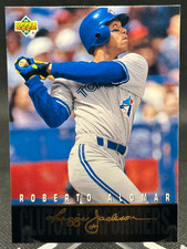 🔥1993 Upper Deck REGGIE JACKSON CLUTCH PERFORMERS Roberto Alomar #R1 BLUE JAYS!
