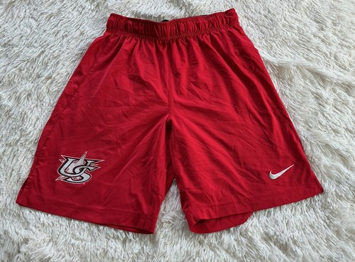 Nike WBC Red Athletic Training Shorts Youth Large Dri-Fit EUC