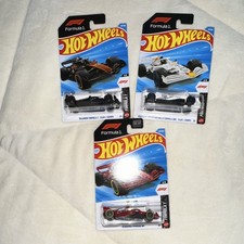 Hot Wheels 1:64 Formula 1 Diecast Cars Lot 2025 McLaren/Racing Bulls/Ferrari