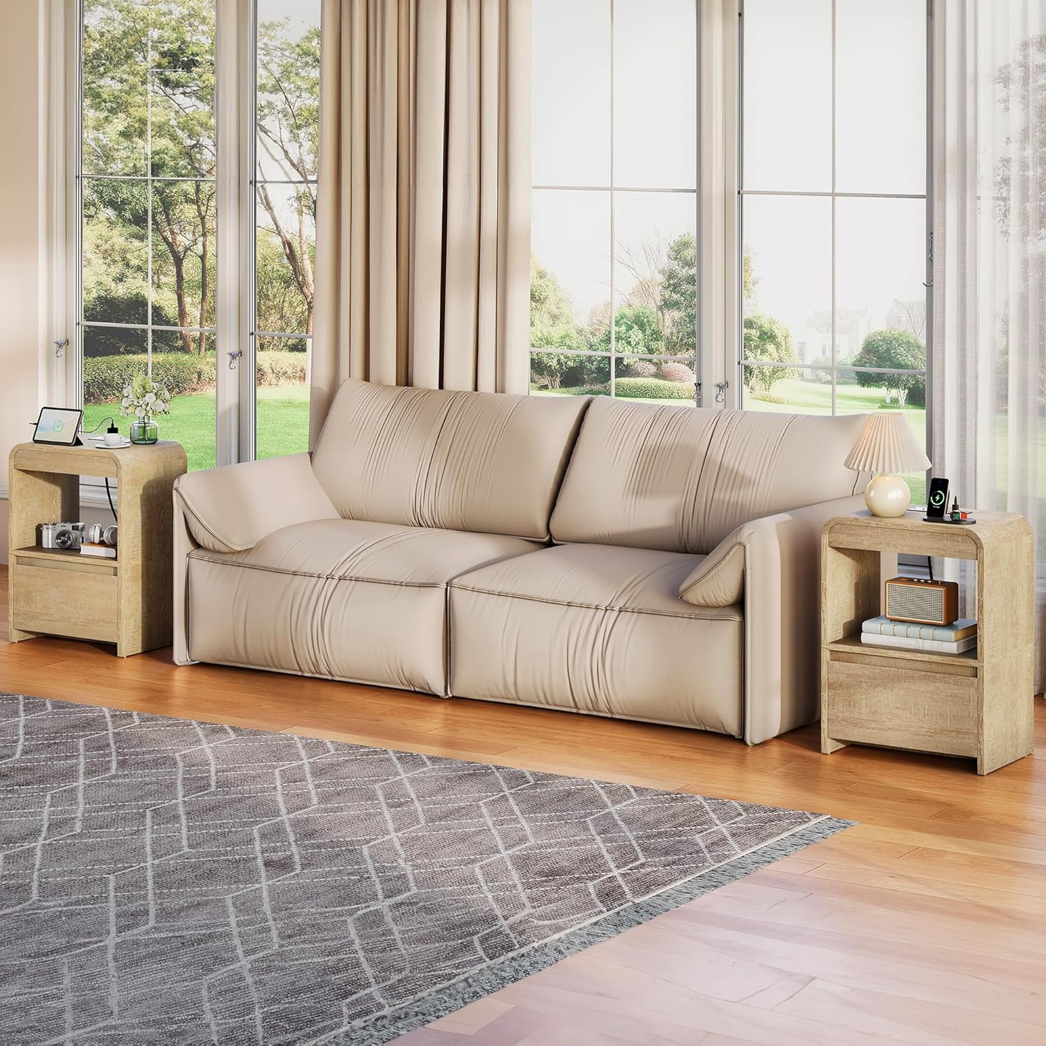 Coffee Table and End Table Sets, Lift Top Coffee Table with 2 X End Side Tables,