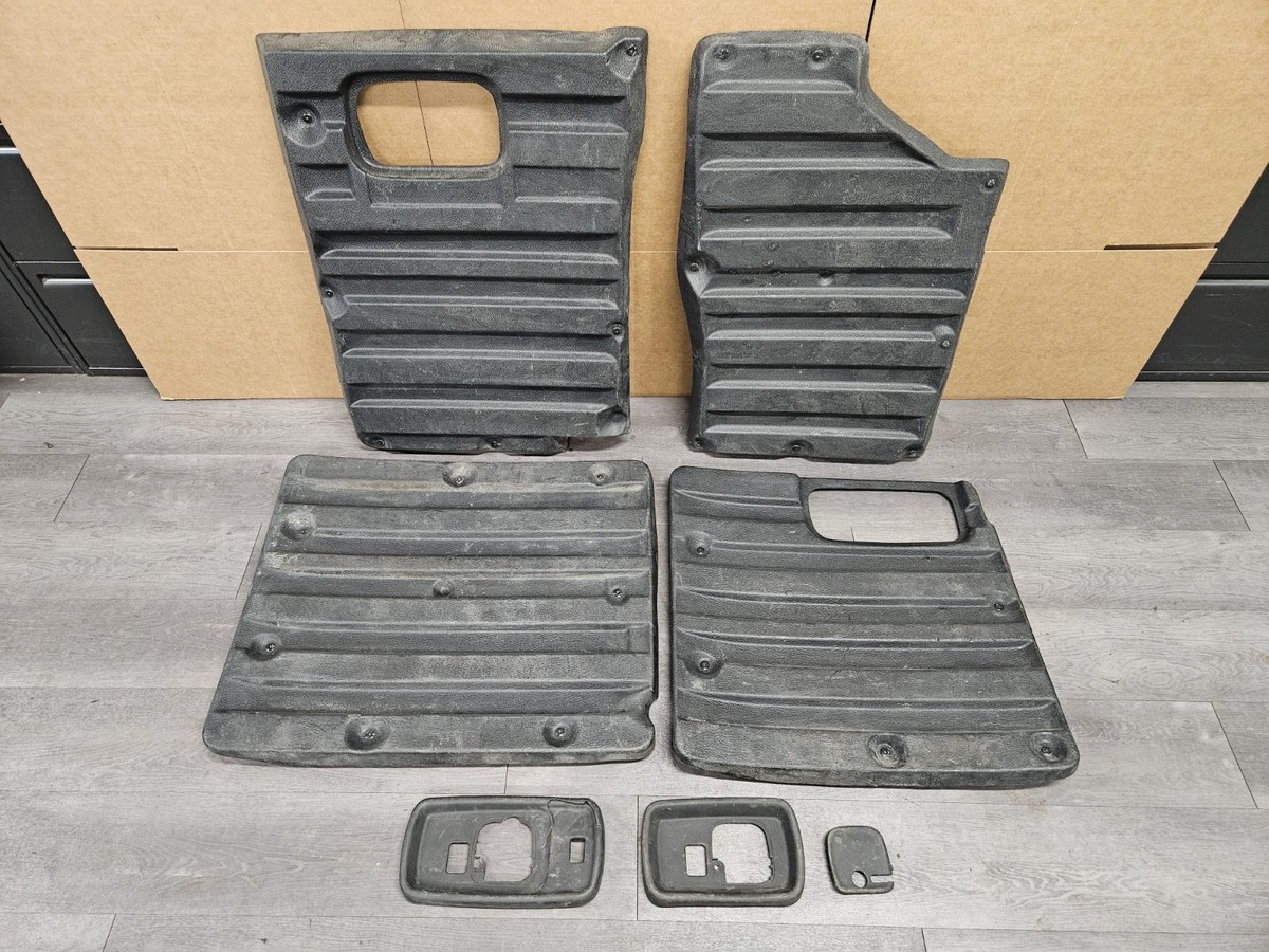車内形式板　スハネ16 2079 1996-2024 Chevy Express GMC Savana Plastic Rear Door Panel Set of