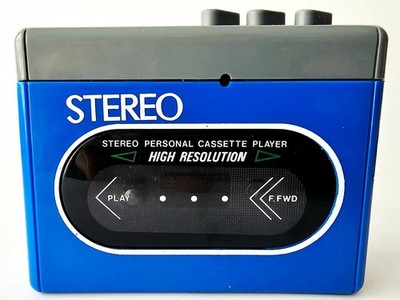Vintage 1980s Walkman International Stereo Cassette Player - NIB