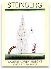 Saul Steinberg Chrysler Building poster