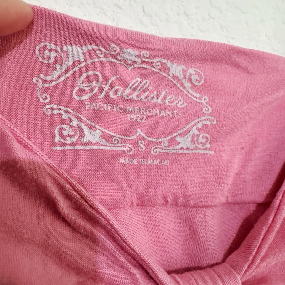 Top Babydoll Vintage Y2K Hollister Rosa Coqueta Hada Ballet Núcleo Volantes Talla S Foto 4 de 4