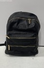 The Honest Co. Black Faux Leather Backpack — photo 1