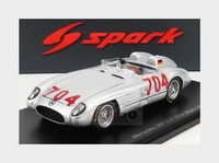 1:43 Spark Mercedes Benz 300 Slr #704 Mille Miglia 1955 Herrmann Eger S5892 Mode