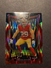 2024 Panini Select Talanoa Hufanga Concourse Level Red & Black Shock