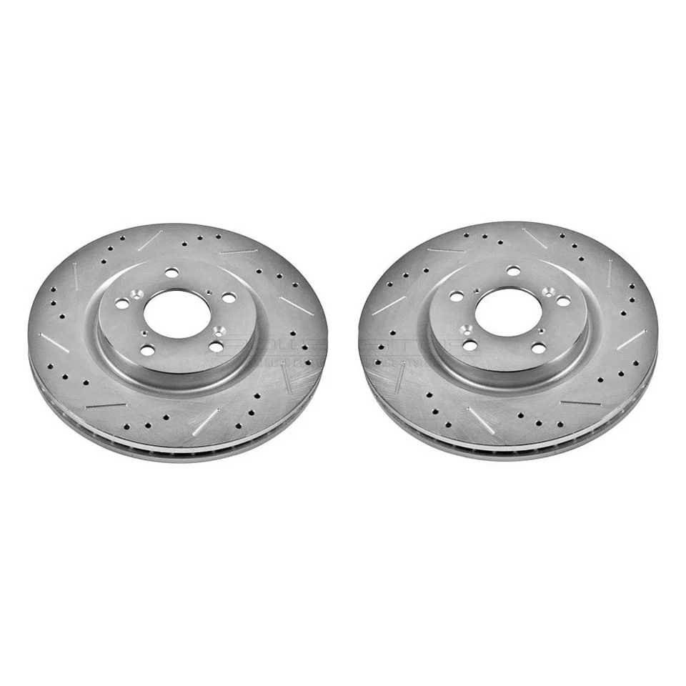 PowerStop JBR1383XPR Brake Rotors For Acura TL 2009-2014 Front Foto 2 de 4
