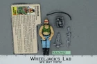 Ripper V1 100% Complete G.I. Joe 1985 Hasbro Vintage Action Figure