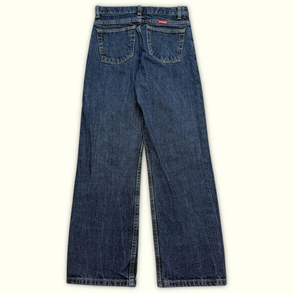 wrangler Vaqueros W24/L28 Azul Excelente Hombres Años 90 (s304) - Imagen 2 de 4