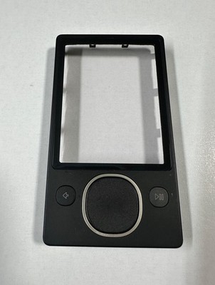 Black Front Panel Cover w/ Buttons for Microsoft Zune 80GB 1126 - ''B Grade''